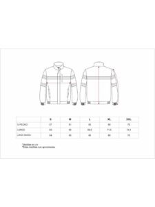 WorkTeam Cazadora Ignífuga, Tejido modacrilico, Algodon, Antiestatico y cintas Reflectantes.EN11612,EN11611,EN1149,EN61482. Hombre