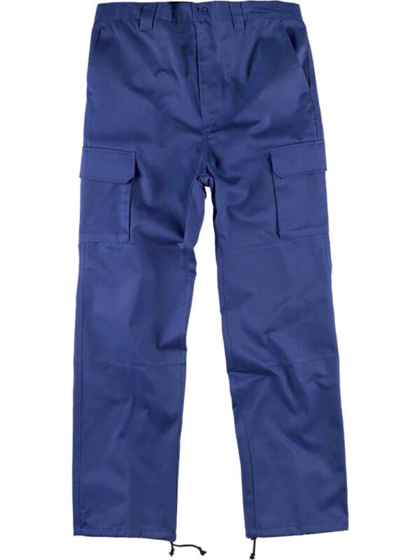 WorkTeam Pantalón con Refuerzos en culera y Rodillas, sin Cintura Elástica, Multibolsillos. Hombre