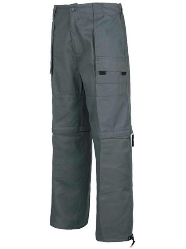 WorkTeam Pantalón con Perneras Desmontables, Cintura elástica y Multibolsillos. - Imagen 4