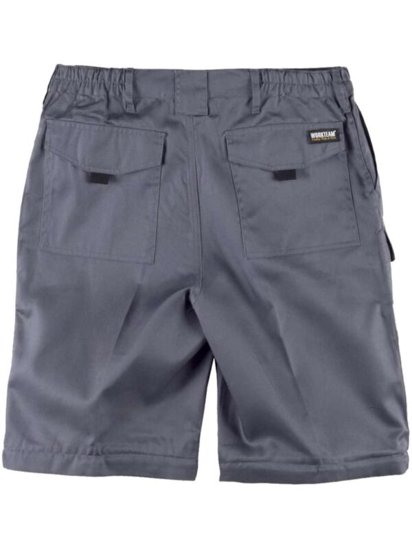 WorkTeam Pantalón con Perneras Desmontables, Cintura elástica y Multibolsillos. - Imagen 7