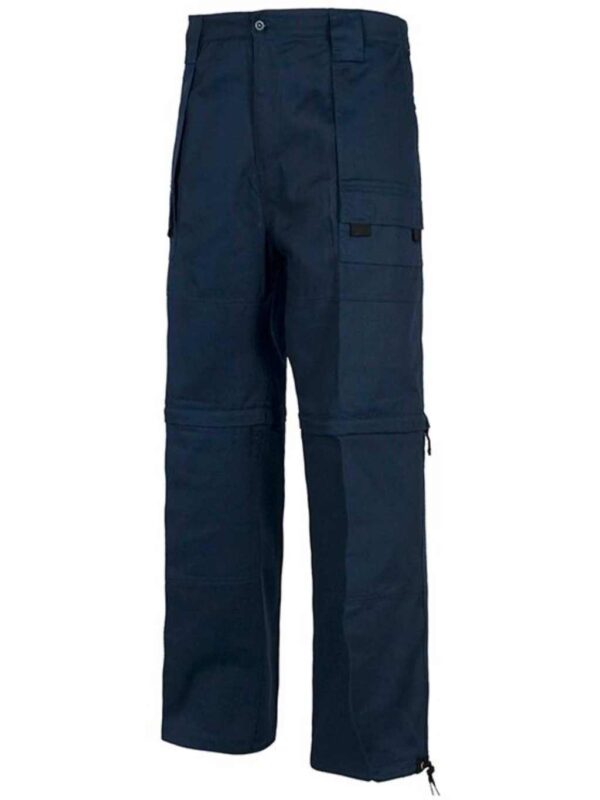 WorkTeam Pantalón con Perneras Desmontables, Cintura elástica y Multibolsillos. - Imagen 5