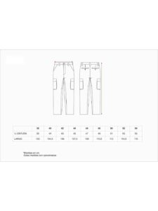 WorkTeam Pantalón Tipo Chino, Multibolsillos, Tejido Elástico. Hombre - Imagen 7