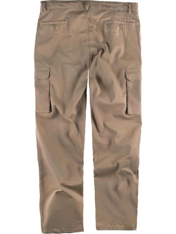 WorkTeam Pantalón Tipo Chino, Multibolsillos, Tejido Elástico. Hombre - Imagen 4