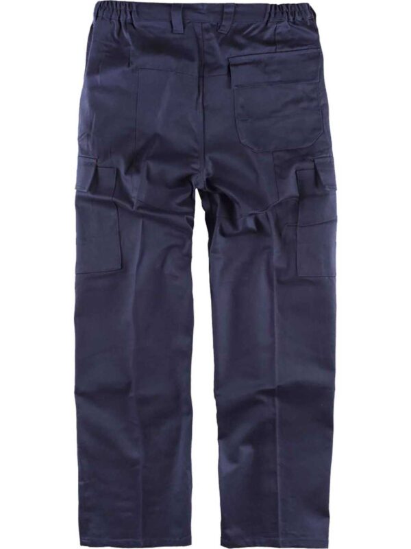 WorkTeam Pantalón Ignífugo Multibolsillos. 100% Algodón. Certificado IGNIFUGO EN11612. Hombre