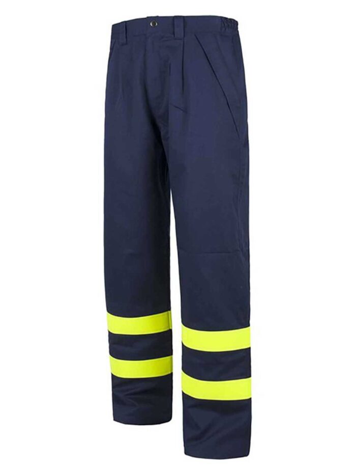 B1494-MR_AAV WorkTeam Pantalón Ignífugo y Antiestático, con Bandas Reflectantes. EN11611, EN11612, EN1149. Hombre - Imagen 1