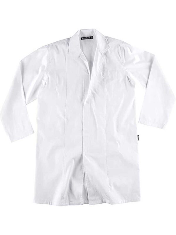 WorkTeam Bata Unisex con cierre de velcro y bolsillo interior. Especial alimentación con cierre central de velcro.