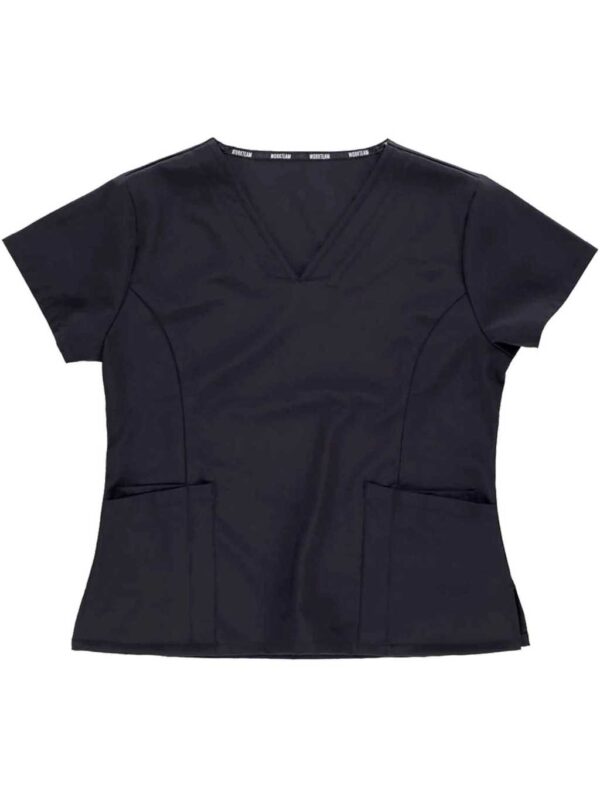 Workteam Casaca Sanitaria Entallada Mujer, Tejido Elástico. Camisa Médico, Enfermera, Dentista, Estética, Veterinaria. - Imagen 8