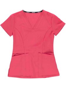 Workteam Casaca Sanitaria Entallada Mujer, Tejido Elástico. Camisa Médico, Enfermera, Dentista, Estética, Veterinaria.