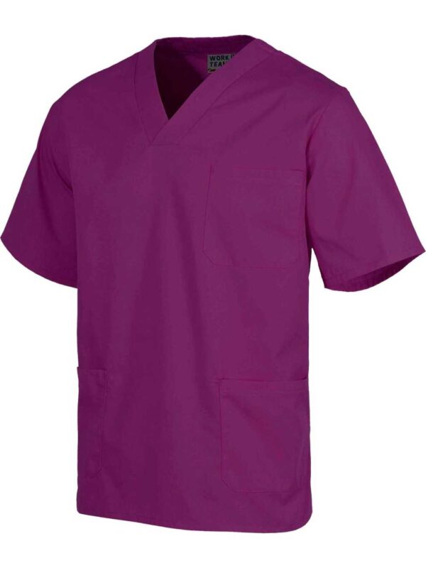 Workteam Casaca Sanitaria Unisex con Tres Bolsillos. Casacas de Sanidad de Calidad - Imagen 8