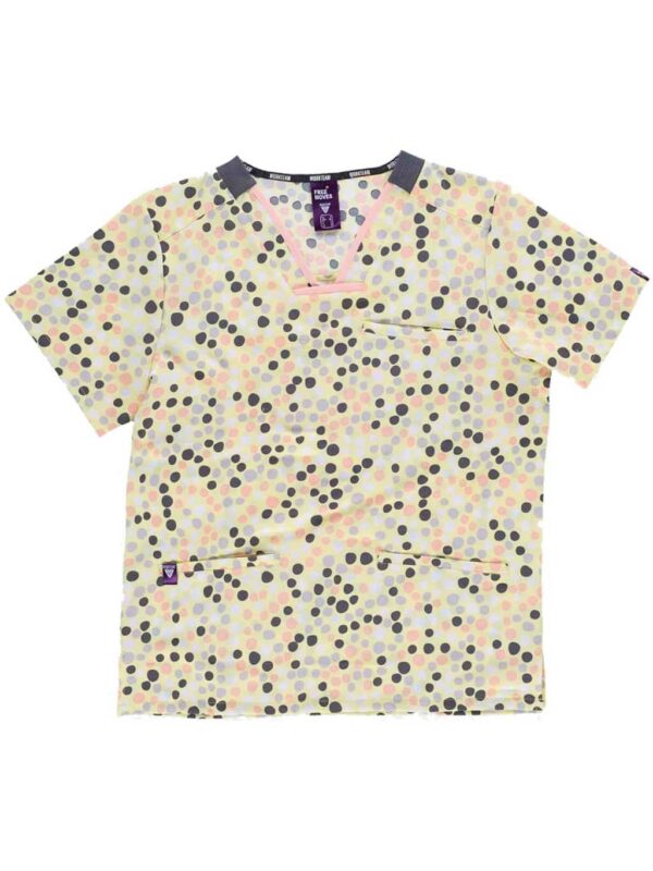 Workteam Casaca Sanitaria Estampada Unisex, TEJIDO ELÁSTICO. Uniforme sanitario, conjunto sanitario, camisa Médico, Enfermera, Dentista, Estética, Veterinaria, Hostelería. - Imagen 11