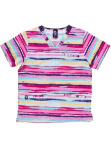 Workteam Casaca Sanitaria Estampada Unisex, TEJIDO ELÁSTICO. Uniforme sanitario, conjunto sanitario, camisa Médico, Enfermera, Dentista, Estética, Veterinaria, Hostelería. - Imagen 5