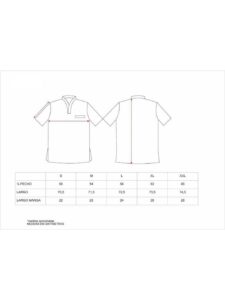 Workteam Casaca Sanitaria Estampada Unisex, TEJIDO ELÁSTICO. Uniforme sanitario, conjunto sanitario, camisa Médico, Enfermera, Dentista, Estética, Veterinaria, Hostelería.