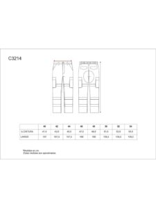 WorkTeam Pantalón Combinado Alta Visibilidad con Cintas Reflectantes. EN471. Hombre