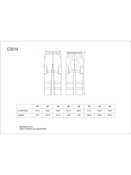 WorkTeam Pantalón Combinado Alta Visibilidad con Cintas Reflectantes. EN471. Hombre