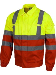 WorkTeam Cazadora combinada alta visibilidad con cintas reflectantes. EN471. Hombre - Imagen 2