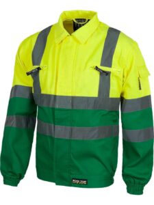 WorkTeam Cazadora combinada alta visibilidad con cintas reflectantes. EN471. Hombre