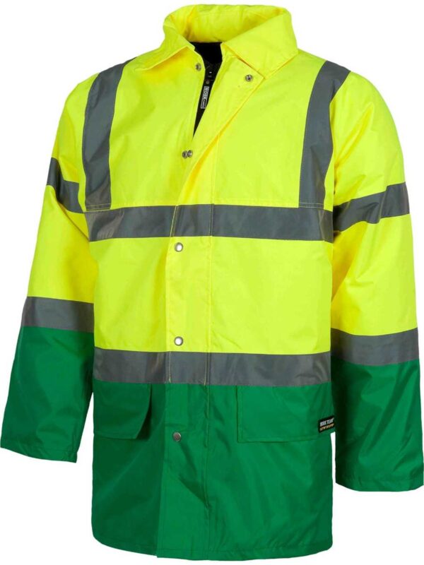 WorkTeam Parka Trabajo combinada Alta Visibilidad, Abrigo con Cintas Reflectantes. EN471. Unisex - Imagen 3