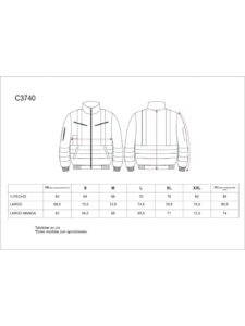 WorkTeam Cazadora Piloto combinada alta visibilidad con cintas reflectantes. Mangas desmontables. EN471. Hombre