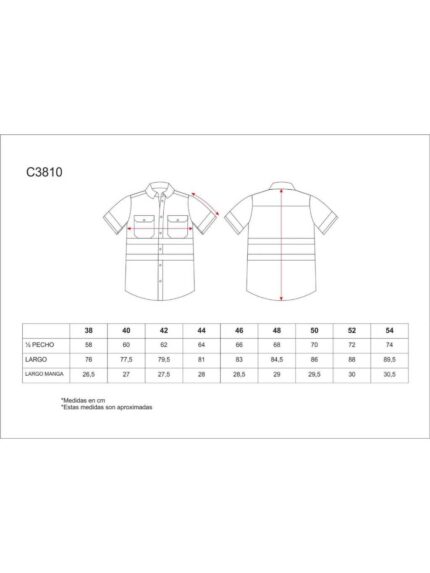 WorkTeam Camisa Manga Corta de ALTA VISIBILIDAD, con Cintas Reflectantes. Hombre