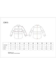 WorkTeam Camisa combinada ALTA VISIBILIDAD con Cintas Reflectantes, Manga Larga. Hombre