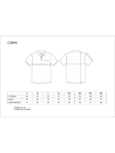 WorkTeam Polo Manga Corta, ALTA VISIBILIDAD, con canesú Combinado, un Bolso de Pecho. Hombre