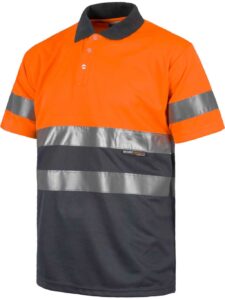 WorkTeam Polo Combinado ALTA VISIBILIDAD Manga Corta. Cintas Reflectantes Torso y Mangas. EN ISO 20471:2013 Hombre - Imagen 5