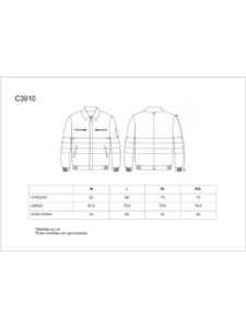 WorkTeam Cazadora Trabajo de Alta Visibilidad con Cintas Reflectantes. EN ISO 20471; Cremallera, 2 Bolsos Pecho. Hombre