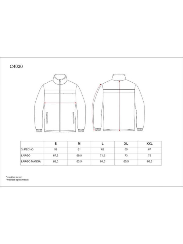 WorkTeam Forro Polar Bicolor Alta Visibilidad con Cremallera y Cintas Reflectantes. Unisex