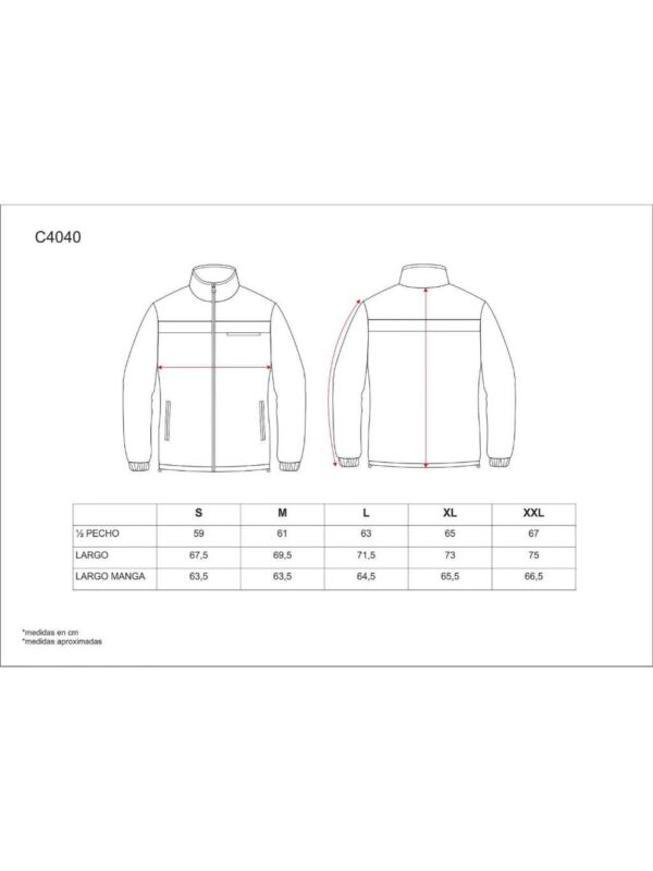 WorkTeam Forro Polar Alta Visibilidad con Cremallera y Cintas Reflectantes. Unisex