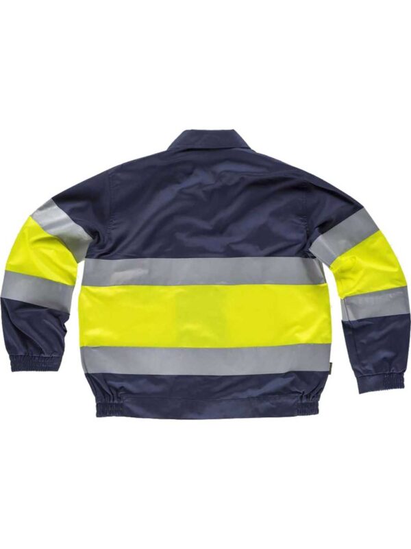 WorkTeam Cazadora con 2 cintas de Alta Visibilidad y Reflectante. EN471. Hombre