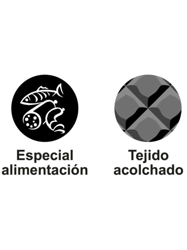 Workteam Chaleco Especial Alimentación,  Guateado, Acolchado con Cierre de Corchetes y sin Bolsillos. Hombre