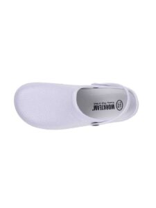 WorkTeam Zueco Sanitario EVA, Ultraligero, con PLANTILLA Ergonómica. Anatómico, con Cámara ortopédica, Suave para los pies. Unisex