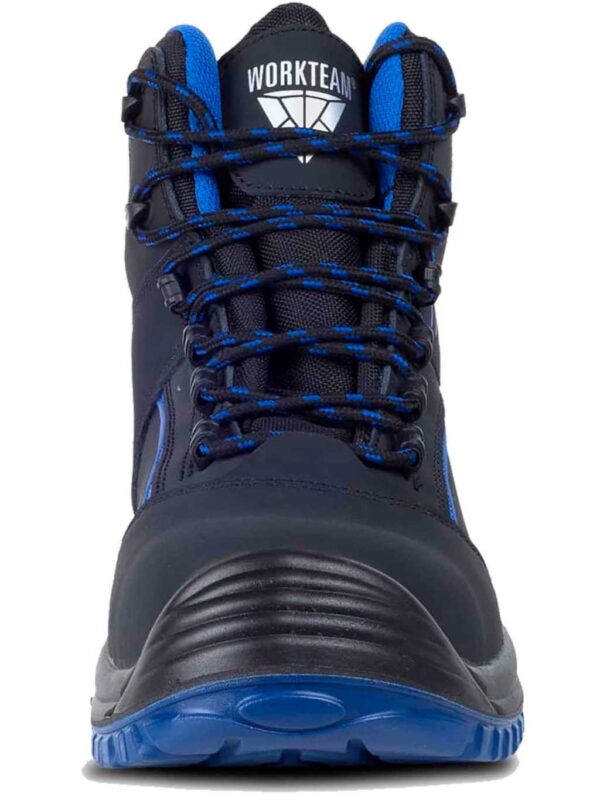 WORKTEAM Bota de Seguridad Antiestática ESD, Piel de Nobuk, resistente al deslizamiento, perforación, hidrocarburos y absorción de agua,  puntera antiimpactos. Unisex