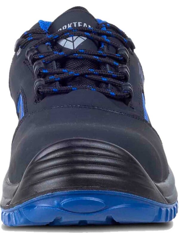 WORKTEAM Zapato de Seguridad Antiestático ESD, Piel de Nobuk, resistente al deslizamiento, perforación, hidrocarburos y absorción de agua,  puntera antiimpactos. Unisex