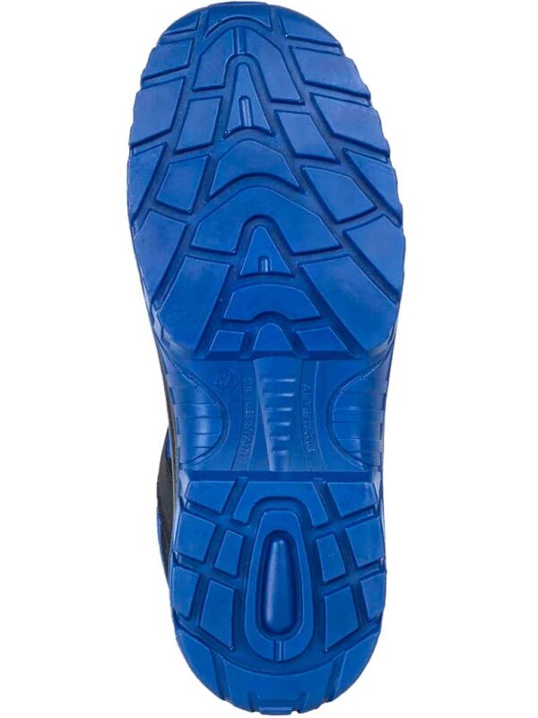 WORKTEAM Zapato de Seguridad Antiestático ESD, Piel de Nobuk, resistente al deslizamiento, perforación, hidrocarburos y absorción de agua,  puntera antiimpactos. Unisex