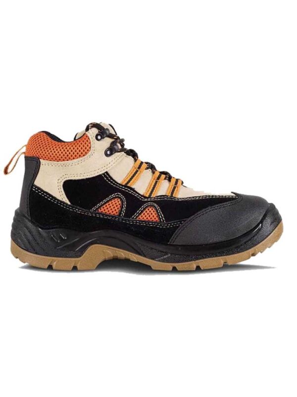Work Team Bota de seguridad, trabajo, antiestática, resistente al deslizamiento, perforación, hidrocarburos y absorción de agua,  puntera antiimpactos. Detalles reflect y de alta visibilidad. Unisex