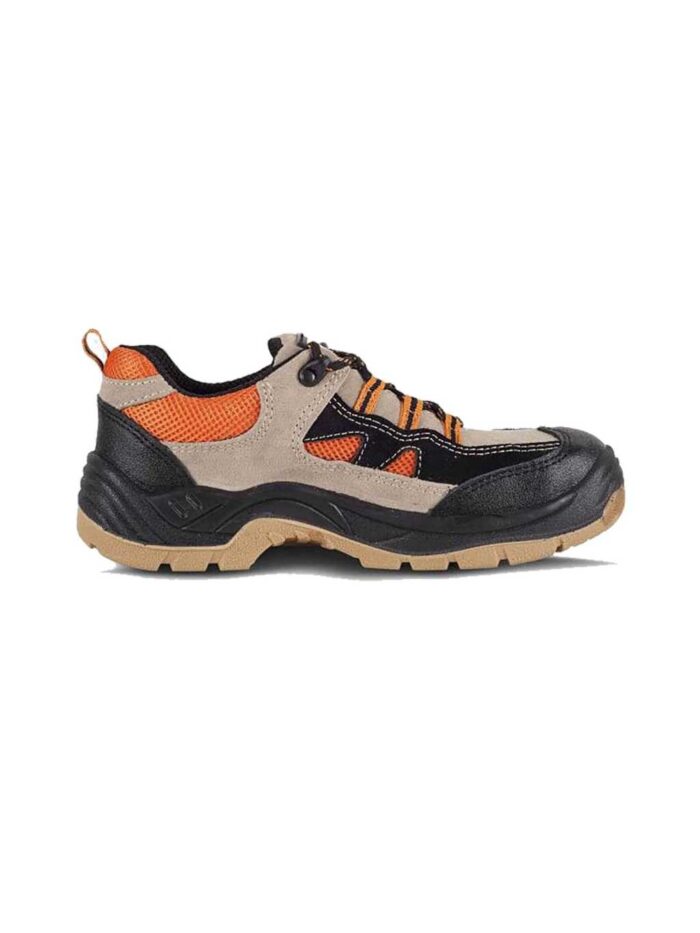 WorkTeam Zapato de Seguridad de Piel hidrofugado con Cordones. Suela PU bidensidad. Puntera y Plantilla de Acero.