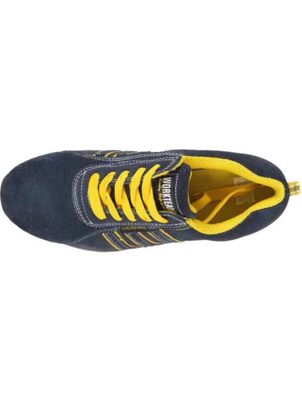 WorkTeam Zapato de Seguidad de Serraje, Suela Goma, Puntera no Metálica Anti Impacto y Plantilla Textil Antiperforación - Imagen 3