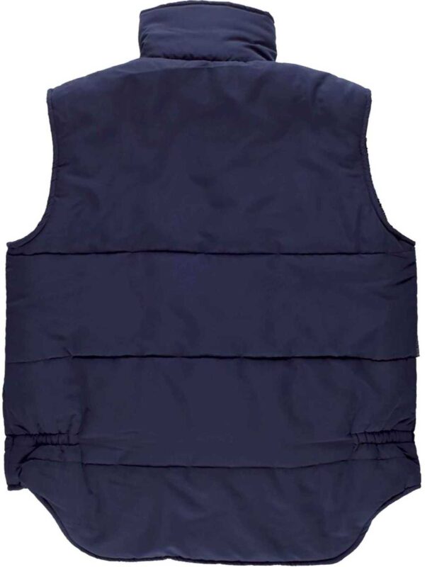 WorkTeam Chaleco Acolchado y Multibolsillos, con Cortavientos en Mangas. Hombre