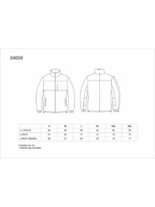 WorkTeam Forro Polar con Cierre de Cremallera y Refuerzos en Hombros y Codos. Hombre