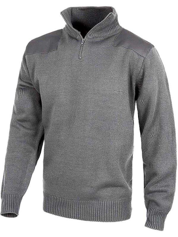 WorkTeam Jersey de Media Cremallera con Refuerzos en Hombros y Codos. Unisex - Imagen 2