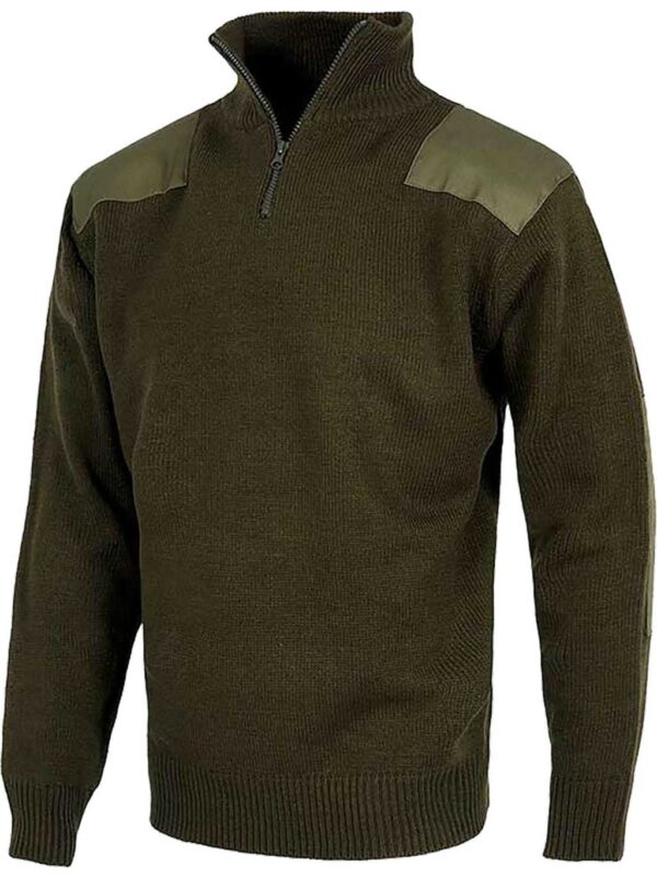 WorkTeam Jersey de Media Cremallera con Refuerzos en Hombros y Codos. Unisex - Imagen 3