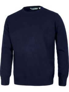 WorkTeam Jersey Punto Fino, Cuello Redondo.