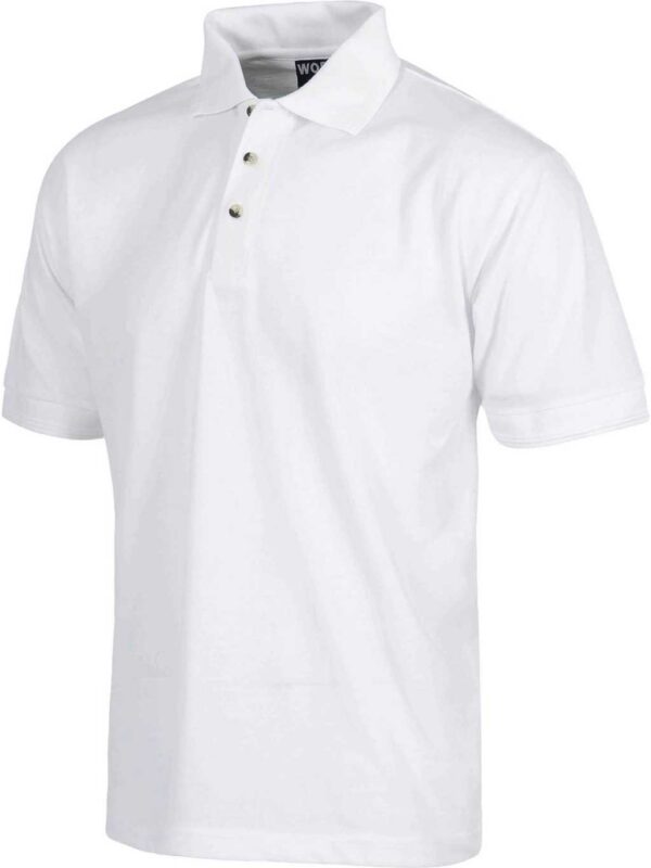 WorkTeam Polo Manga Corta en tejido piqué, sin Bolsillo, tejido fresco y poroso para adecuada ventilación. Hombre - Imagen 5