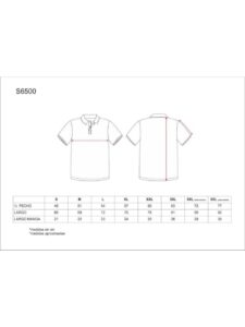 WorkTeam Polo Manga Corta en tejido piqué, sin Bolsillo, tejido fresco y poroso para adecuada ventilación. Hombre - Imagen 14