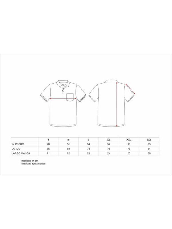 WorkTeam Polo de Manga Corta de tejido piqué y un Bolso de Pecho. Tejido fresco.