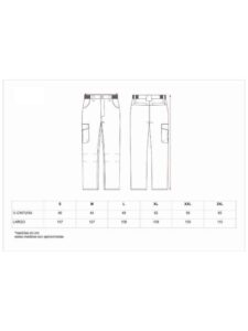 WorkTeam Pantalon Impermeable Caza, Pesca, Aire Libre, etc, Impermeable con Costuras Termoselladas, con 2 Bolsos Laterales, 2 Bolsos Traseros un Bolso en Pernera. - Imagen 3