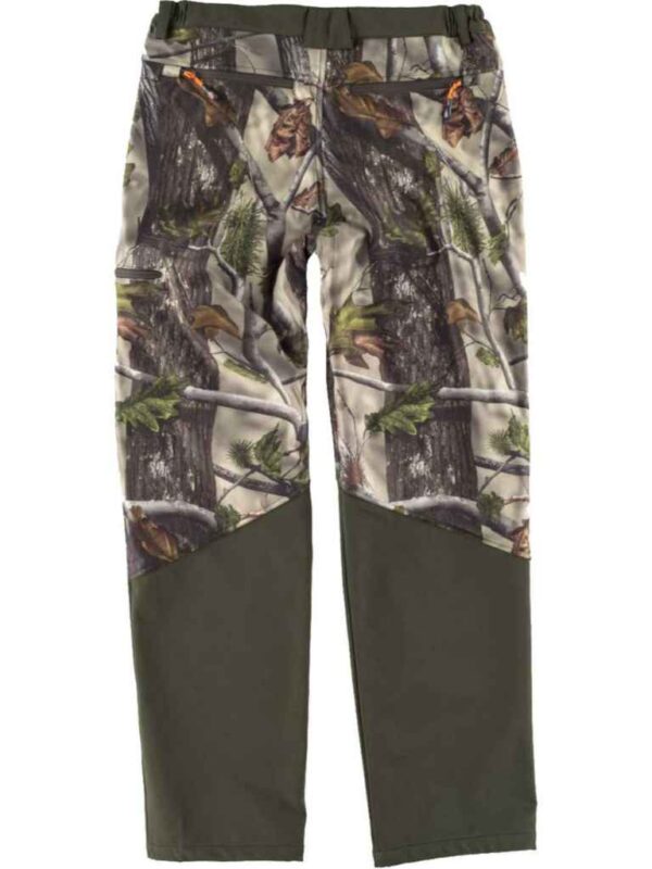 WorkTeam Pantalón Caza y Pesca workshell Combinado con Motivos Vegetales. Dos Bolsos de Abertura Inclinada en los costados y un Bolso Lateral, Todos Hombre - Imagen 3