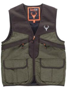 WorkTeam Chaleco Impermeable tipo Safari tejido Oxford, combinado con Ripstop anti espinos, Caza Pesca etc.