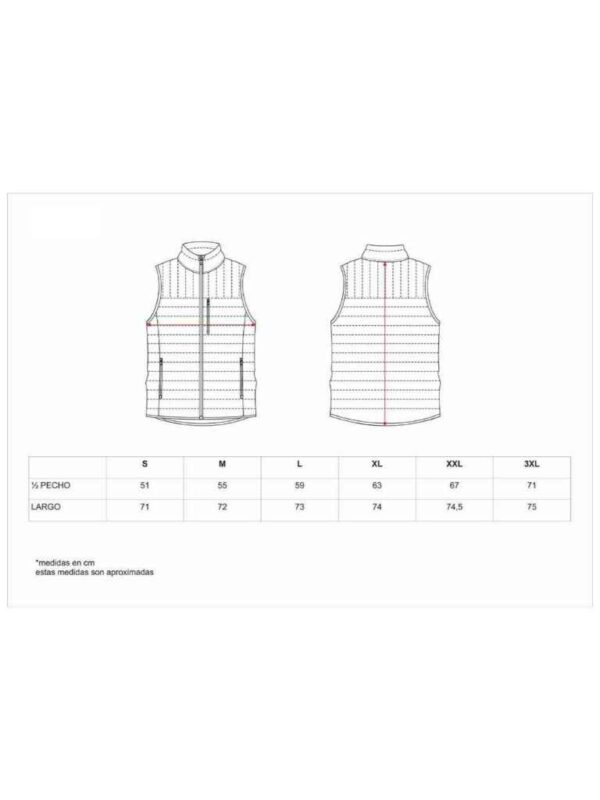 WorkTeam Chaleco Caza y Pesca Acolchado estampado Camuflaje, con 2 Bolsillos Laterales. Bolsa Transporte. - Imagen 3